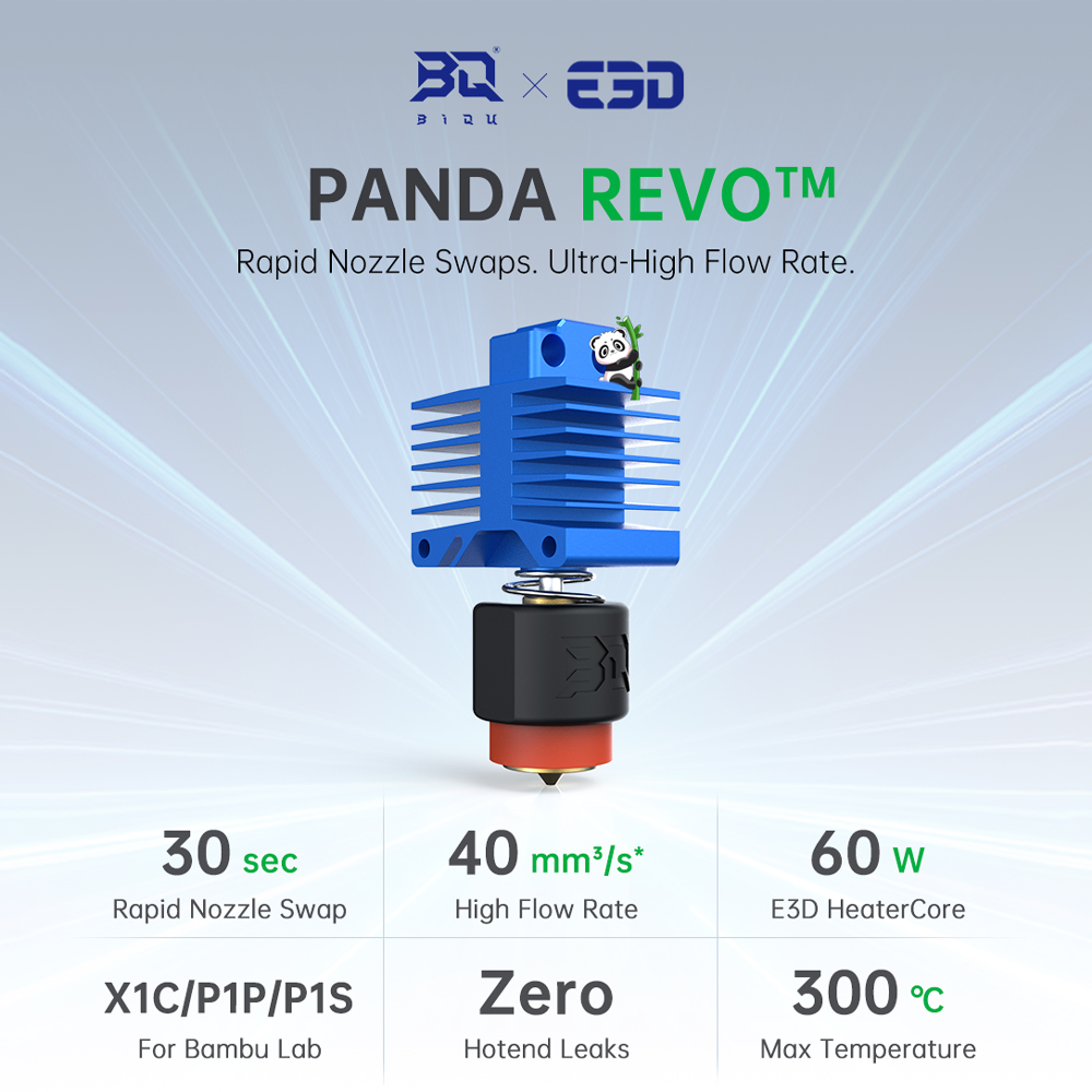 BIGTREETECH Panda revo P1 X1 H - огляд і ціна Ceramic Heat Emitter