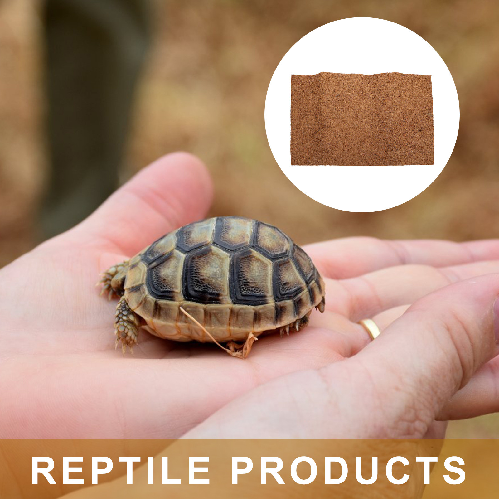 Natural Coconut Fiber Reptile  - огляд і ціна Substrate Coconut Fiber