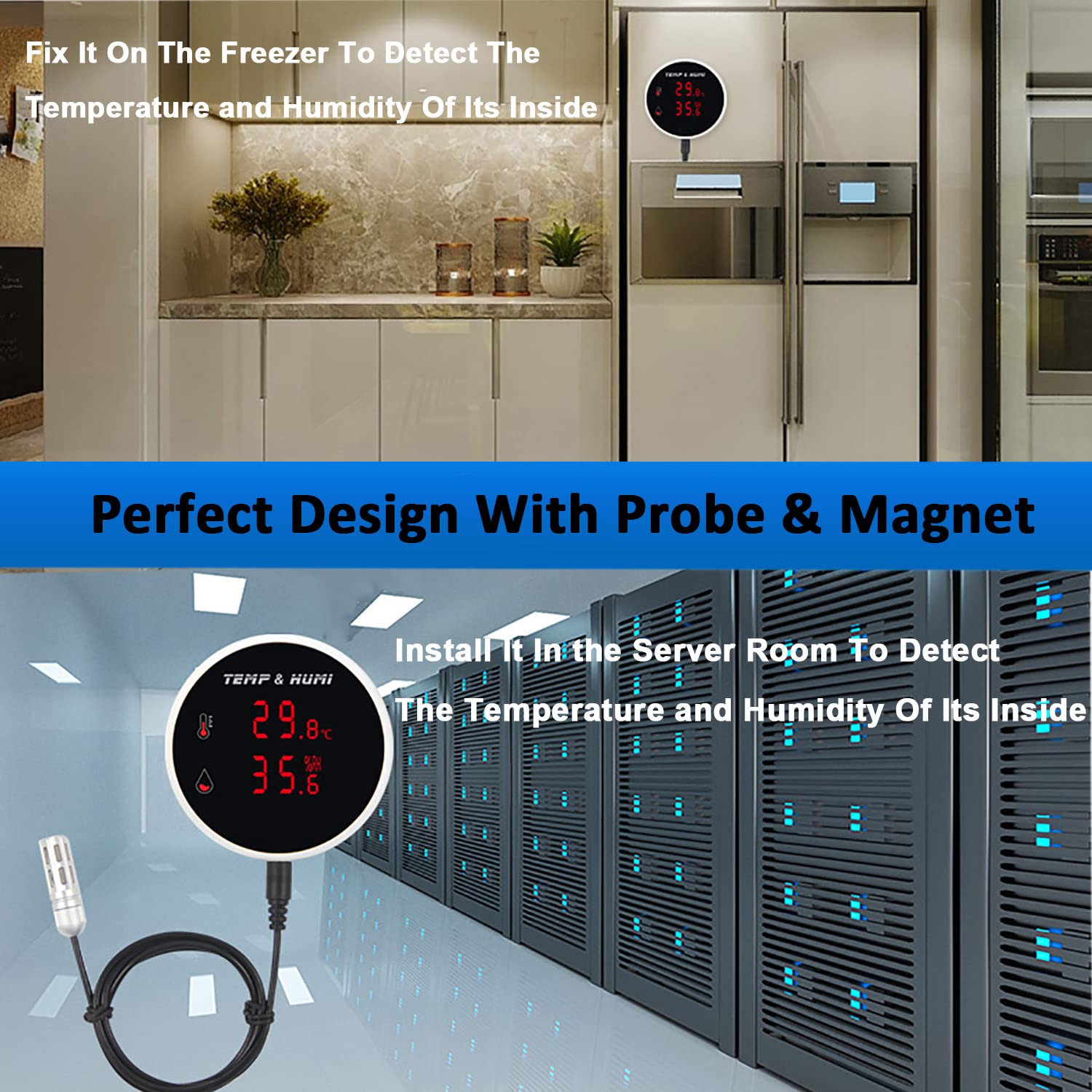 Tuya WiFi Temperature Humidity - огляд і ціна Digital Hygrometer Probe