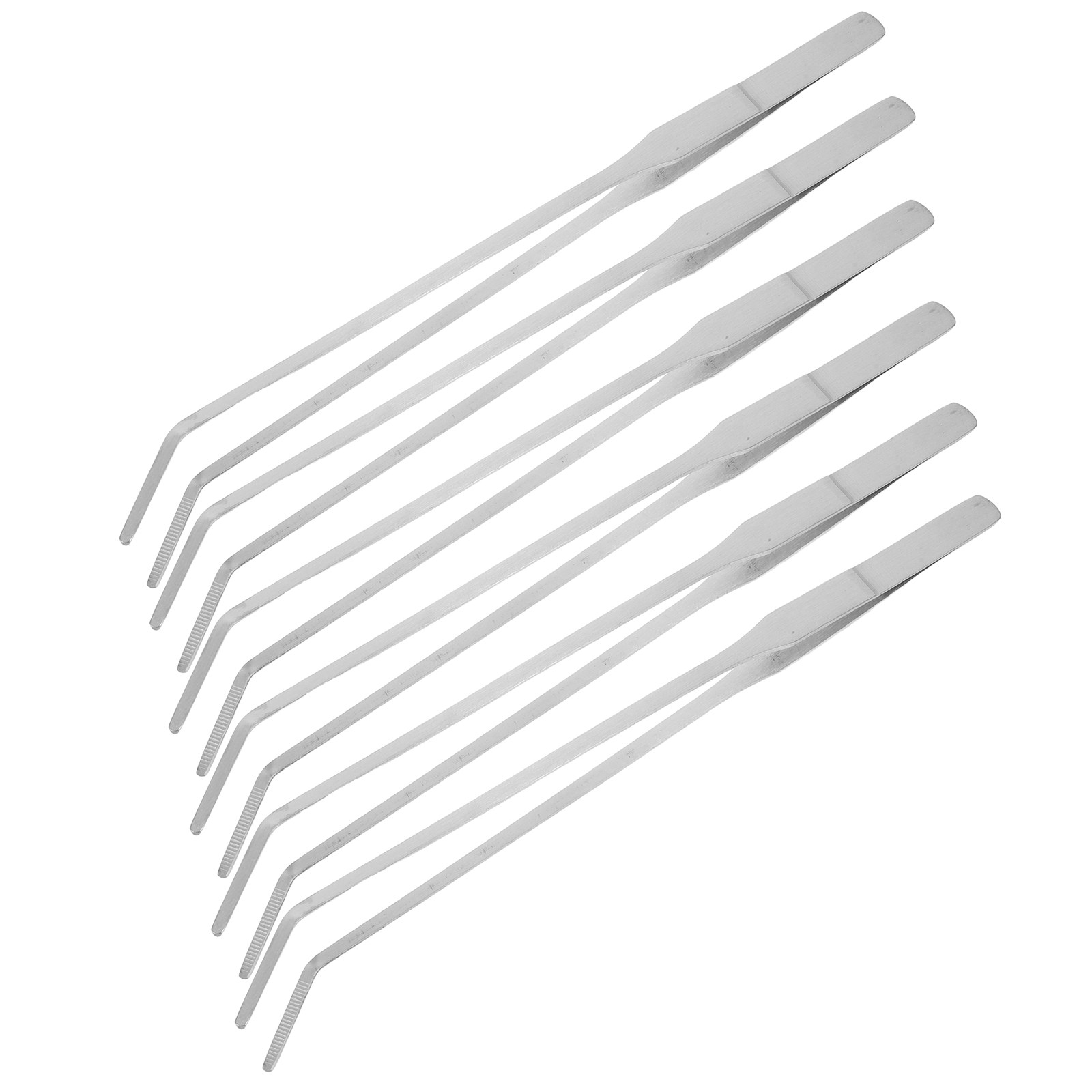6Pcs Extra Long Stainless Stee - огляд і ціна Feeding Tong Stainless